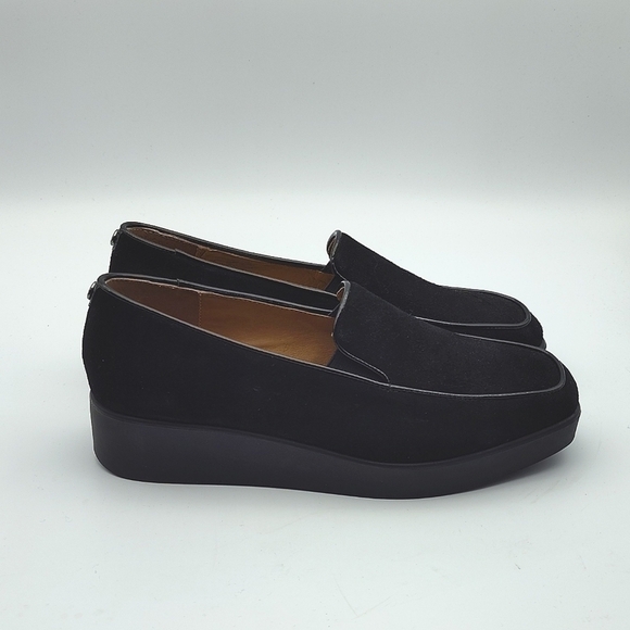 New NYDJ Gira Slip-On Loafers in Black $139 - Picture 9 of 13